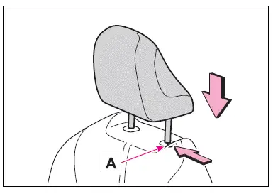 Adjusting the seats