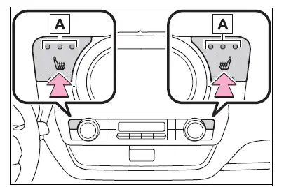 Using the air conditioning system and defogger