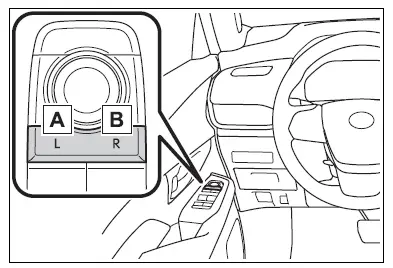 Adjusting the steering wheel and mirrors