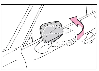 Adjusting the steering wheel and mirrors