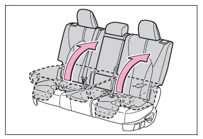 Adjusting the seats