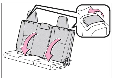 Adjusting the seats