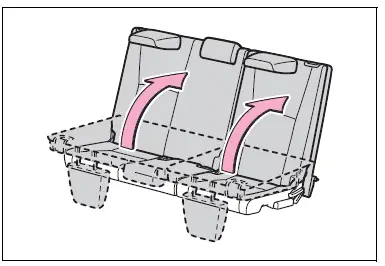 Adjusting the seats