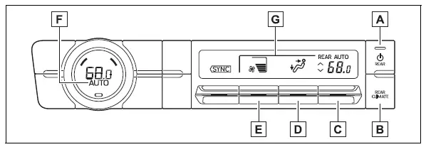 Using the air conditioning system and defogger